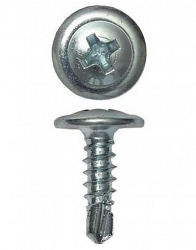 Саморез с пресс-шайбой 4.2х19 со сверлом (200 шт) (CM274019)