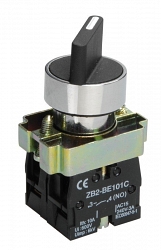 Переключатель LAY5-BD25 на 2 положения "I-0" стандартная ручка NO+NC (BSW60-BD-2-K02)
