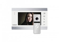 WHITE MAGIC 7С KIT Novicam v.4221 - комплект, состоящий из видеодомофона WHITE MAGIC 7C и вызывной панели FANTASY SILVER
			