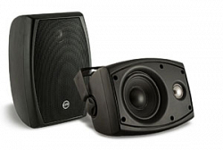 CVGAUDIO ODF408TBL - Настенная корпусная двухполосная акустическая система для улиц и помещений, IP54, 2/4/8/16W - 100V, 40W - 8 Ohm,  черная