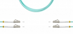 Патч-корд ВО MM(OM3), LC/UPC-LC/UPC, 3.0мм, duplex, LSZH, 1м (09-12046)