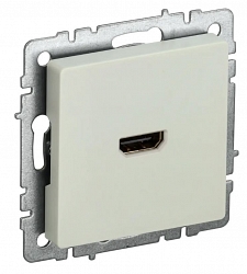 Розетка HDMI BRITE PHDMI-0-БрКр бежевый (BR-H10-K10)