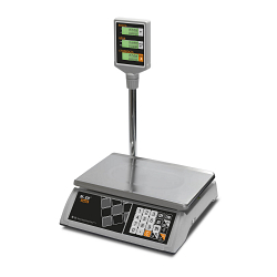 Mertech 3025 - Торговые настольные весы M-ER 327 ACP-15.2 "Ceed" LCD Белые