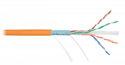 F/UTP 4pair, Cat6, Solid, In, нг(А)-HF (NMC 4240C-OR)