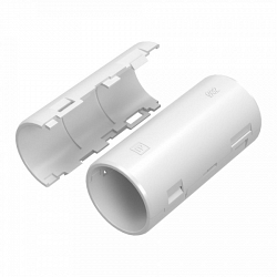 Муфта разборная D32 мм белая (PR13.02516)