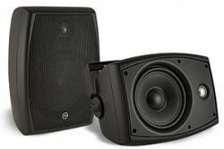 CVGAUDIO ODF608TBL - Настенная корпусная двухполосная акустическая система для улиц и помещений, IP54, 5/10/20/40W - 100V, 80W - 8 Ohm, черная