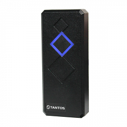 Tantos TS-RDR-MF Black - TANTOS TS-RDR-MF Black - бесконтактный считыватель карт формата Mifare (13.56 МГц). TS-RDR-MF предназначен для работы в составе систем контроля и управления доступом и совмест