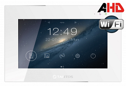 Tantos Jolli HD Wi-Fi UR - Монитор цветного видеодомофона 10" емкостной сенсорный экран, с поддержкой форматов 1080р/720p/CVBS, разрешение 1024x600, hands free. Корпус со стеклянной поверхностью.