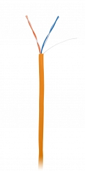 U/UTP 2pair, Cat5, In, LSZH (EC-UU002-5-LSZH-OR)