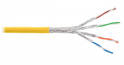 S/FTP, 4pair, Cat7a, Solid, In, LSZH (NKL 4375C-YL)