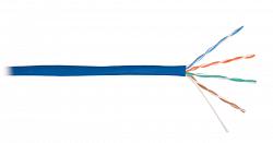U/UTP 4pair, Cat5e, Solid, In, нг(А)-HF (NMC 4100C-BL)