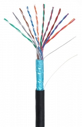 F/UTP 10pair, Cat5, Out, PE (EC-UF010-5-PE-BK-3)