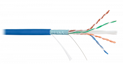 F/UTP 4pair, Cat6, Solid, In, нг(А)-HF (NMC 4240C-BL)