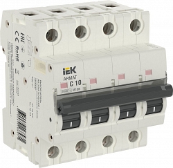 M10N 4P C 10А 10кА ARMAT (AR-M10N-4-C010)