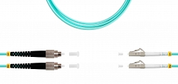 Патч-корд ВО MM(OM3), FC/UPC-LC/UPC, 3.0мм, duplex, LSZH, 1м (09-12036)