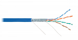 F/UTP 4pair, Cat5e, Solid, In, нг(А)-HF (NMC 4200C-BL)