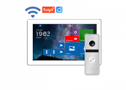 FREEDOM 10 FHD WIFI KIT Novicam v.4229 - комплект Full HD видеодомофона, состоящий из видеодомофона FREEDOM 10 FHD WIFI и вызывной панели FANTASY FHD SILVER
			