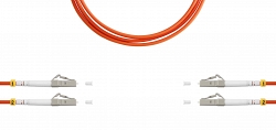 Патч-корд ВО MM(OM2), LC/UPC-LC/UPC, 3.0мм, duplex, LSZH, 10м (09-12015)