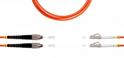 Патч-корд ВО MM(OM2), FC/UPC-LC/UPC, 3.0мм, duplex, LSZH, 3м (09-12008)