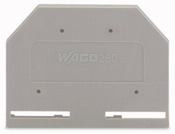 WAGO 280-301 торцевая пластина серая