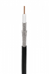 RG-11U, 75 Ом, CCS/Al/Al, 83%, 305 м, черный OUTDOOR (01-3011)