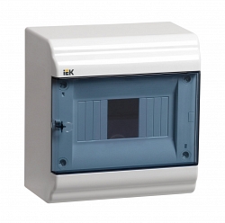Корпус пластиковый навесной PRIME ЩРН-П-6 IP41 белый (MKP82-N-06-41-20)