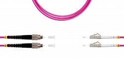 Патч-корд ВО MM(OM4), FC/UPC-LC/UPC, 3.0мм, duplex, LSZH, 10м (09-12065)