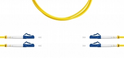 Патч-корд ВО SM(G.652.D), LC/UPC-LC/UPC, 3.0мм, duplex, LSZH, 10м (09-0651)