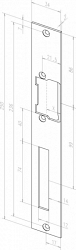 Eff-Eff HZF(033 02) (-------03302-05) лицевая панель серая