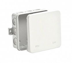 Коробка TYCO 100х100х35мм, белая (67095Б)