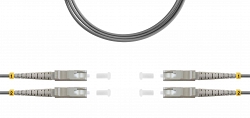 Патч-корд ВО MM(OM1), SC/UPC-SC/UPC, 3.0мм, duplex, LSZH, 1м (09-12116)