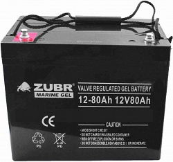 ZUBR MARINE GEL NPG 12-80 (12V, 80Ah)