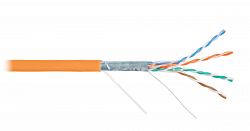 F/UTP 4pair, Cat5e, Solid, In, нг(А)-HF (NMC 4200C-OR)