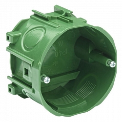 Коробка Ø71х47 установочная под бетон с винтами (LEX1420572MR)