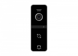 FANTASY MR FHD BLACK Novicam v.4890 - вызывная панель; СКУД: 200 пользователей, считыватель Mifare, выход Wiegand-34; AHD камера: 2.1 Мп (переключение AHD 1080p/AHD 720p/CVBS), угол обзора 140°, ИК-фи
