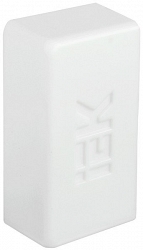 Заглушка 40х25 белая ELECOR (4 шт) (CKMP10D-Z-040-025-K01)