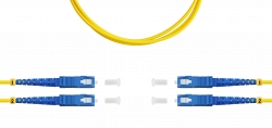 Патч-корд ВО SM(G.652.D), SC/UPC-SC/UPC, 3.0мм, duplex, LSZH, 3м (09-0674)