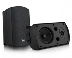 CVGAUDIO RF416TBL - Настенная корпусная двухполосная акустическая система 3,75/7,5/15/30W - 100V, 16ohm - 60W, два фазоинвертора, черный