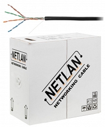 U/UTP 4pair, Cat5e, Out, PE, CCA (CCA-UU004-5E-PE-BK)