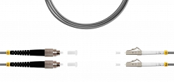 Патч-корд ВО MM(OM1), FC/UPC-LC/UPC, 3.0мм, duplex, LSZH, 2м (09-12097)