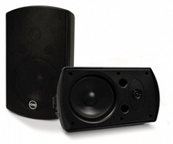 CVGAUDIO RF516TBL - Настенная корпусная двухполосная акустическая система для помещений, 5/10/20/40W - 100V,80W - 16ohm, два фазоинвертора, черная