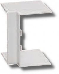 Угол внутренний 40х16 КМВ ЭЛЕКОР белый (4 шт) (CKMP10D-V-040-016-K01)