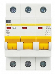ВА47-29 3P C 20А 4,5кА KARAT (MVA20-3-020-C)