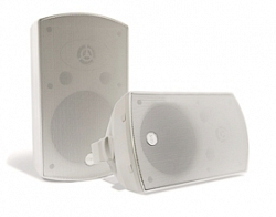 CVGAUDIO RF516TW - Настенная корпусная двухполосная акустическая система для помещений, 5/10/20/40W - 100V,80W - 16ohm, два фазоинвертора, белая