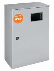 ЩУ-3ф/1-0-12 IP66 (ЩУРН-3/12 IP66) с опломбировкой счётчика (542х347х180) TDM (SQ0905-1002)