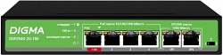 DSP204G-2G-T80 (L2) 6х1Гбит/с 4PoE 4PoE+ 1PoE++ 80W