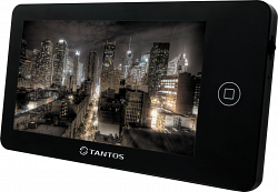 Tantos NEO (black) VZ - TANTOS NEO (black) VZ – ультрасовременный монитор домофона премиум-класса, адаптированный для работы с многоквартирными домофонными системами координатного типа. Высококачестве