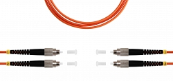 Патч-корд ВО MM(OM2), FC/UPC-FC/UPC, 3.0мм, duplex, LSZH, 5м (09-12004)