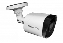 Tantos TSc-P1080pUVCf - Двухмегапиксельная уличная цилиндрическая HD видеокамера UVC (AHD/TVI/CVI/CVBS) с ИК подсветкой, металлический корпус