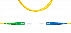 Патч-корд ВО SM(G.652.D), SC/APC-SC/UPC, 3.0мм, simplex, LSZH, 1м (09-05067)